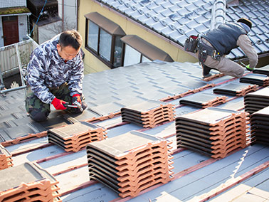 京都の瓦修理・瓦施工